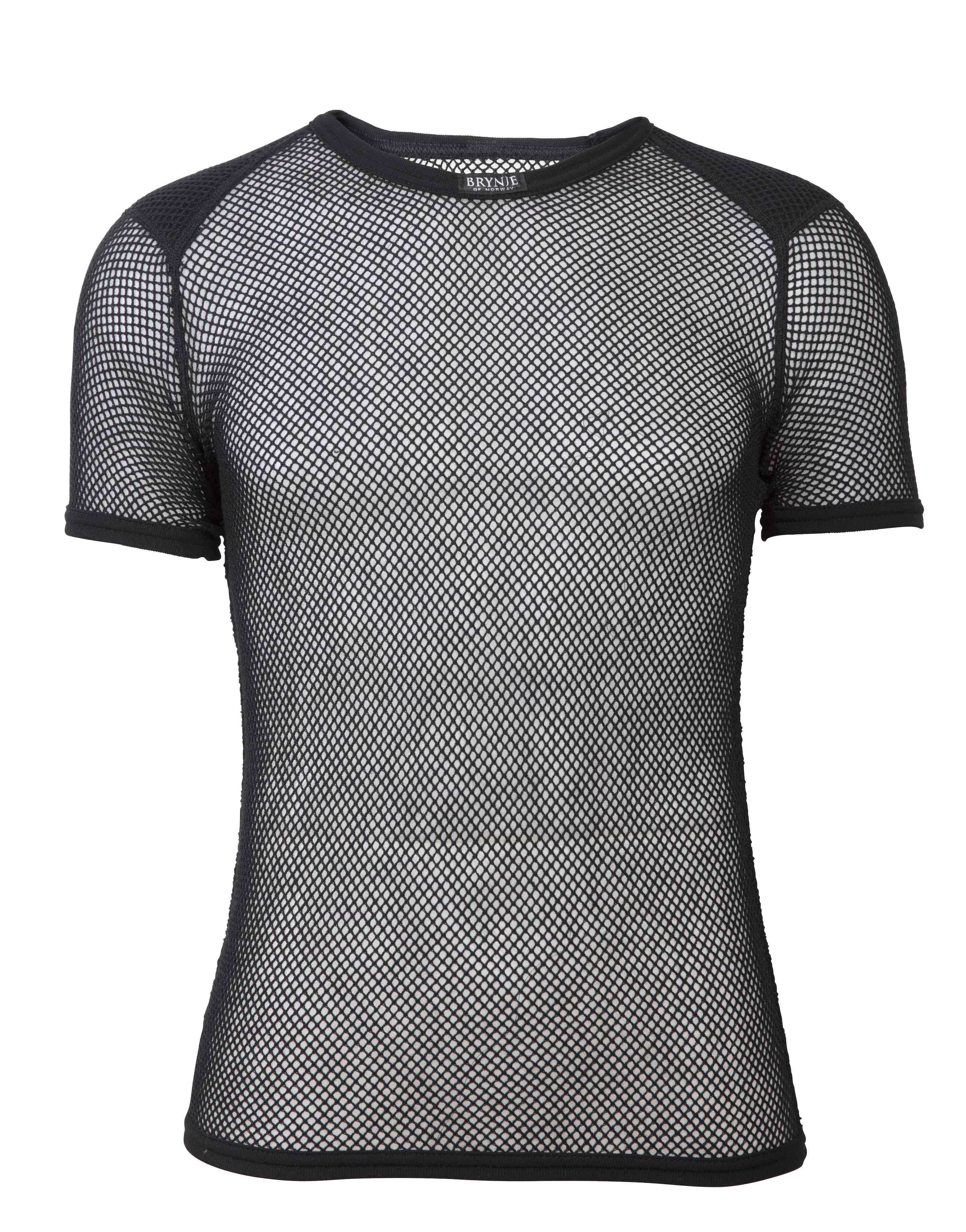 Vooruitgaan gevechten Jasje Brynje Wool Thermo T-shirt, merino base layer, fishnet, thermal t-shirt –  Nordiclife