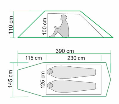 Barents South Pole 2 Expedition Tent