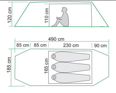 Barents Arctic 3 Expedition Tent