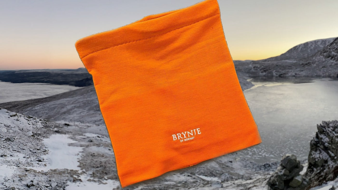 Brynje Arctic Neck Warmer Orange